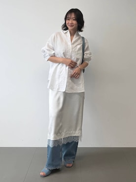 「BABYLONE（バビロン）のアイテム」を使った、namikaさん（レディース・158cm）の春コーディネート