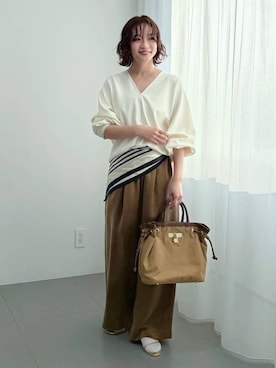 namikaさん（レディース・158cm）の冬コーディネート