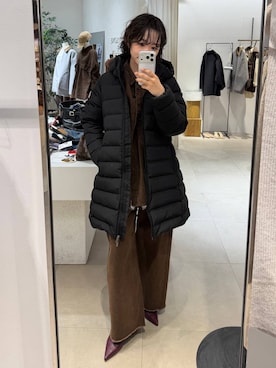 「Pyrenex（ピレネックス）のアイテム」を使った、namikaさん（レディース・158cm）の秋コーディネート