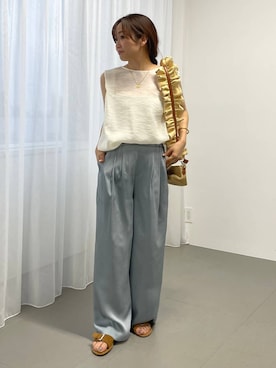 namikaさん（レディース・158cm）の春コーディネート