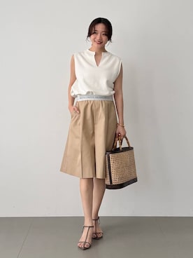 namikaさん（レディース・158cm）の夏コーディネート