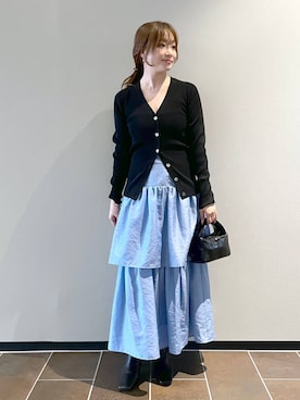 namikaさん（レディース・158cm）の秋コーディネート