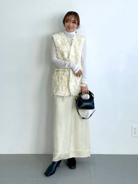 namikaさん(レディース・158cm)の冬コーディネート