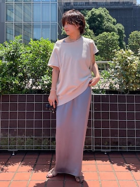 「アイテム（ワンピース/ドレス）」を使った、namikaさん（レディース・158cm・30代）の夏コーディネート