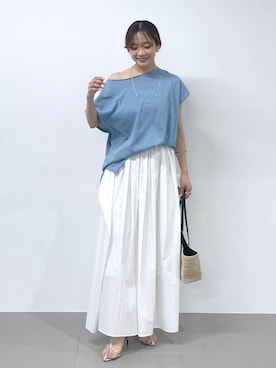 namikaさん（レディース・158cm）の春コーディネート