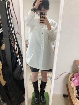 「mici（ミチ）のアイテム」を使った、1985an17さん（レディース・158cm）の春コーディネート
