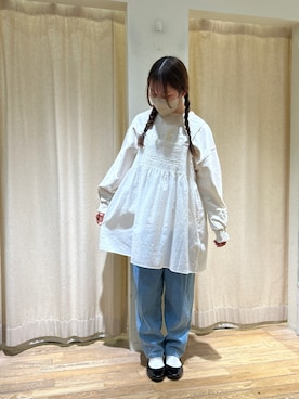 凪さん（レディース・154cm）の春コーディネート