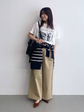 「アイテム（チョーカー）」を使った、kyokaさん（レディース・162cm・20代）の夏コーディネート