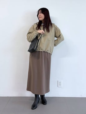 「Beau're（ヴュレ）のアイテム」を使った、kyokaさん（レディース・162cm）の冬コーディネート