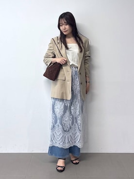 「BARNYARDSTORM（バンヤードストーム）のアイテム（サンダル）」を使った、kyokaさん（レディース・162cm）の夏コーディネート