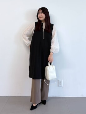 kyokaさん（レディース・162cm）の冬コーディネート