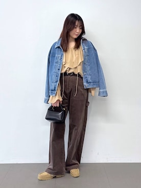「アイテム（チノパンツ）」を使った、kyokaさん（レディース・162cm・20代）の夏コーディネート