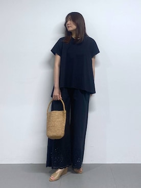 「アイテム（アクセサリー）」を使った、kyokaさん（レディース・162cm・20代）の夏コーディネート