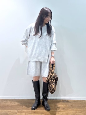「BARNYARDSTORM（バンヤードストーム）のアイテム（アクセサリー）」を使った、kyokaさん（レディース・162cm）の秋コーディネート