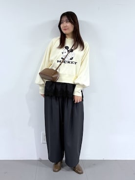 「BARNYARDSTORM（バンヤードストーム）のアイテム」を使った、kyokaさん（レディース・162cm）の秋コーディネート