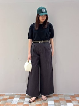 「アイテム（チノパンツ）」を使った、kyokaさん（レディース・162cm・20代）の夏コーディネート