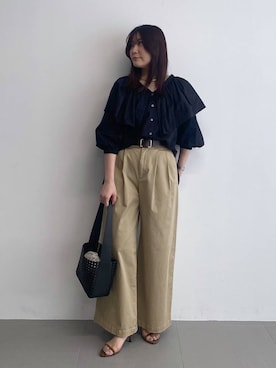 「アイテム（チョーカー）」を使った、kyokaさん（レディース・162cm・20代）の夏コーディネート
