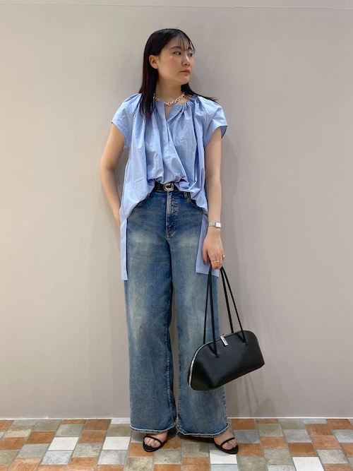 ブラウス シャツ BARNYARDSTORM /  スキッパーオーバーブラウス レディース BARNYARDSTORM｜スキッパーオーバーブラウス | Rakuten Fashion
