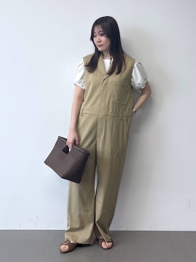 「PLAKTON（プラクトン）のアイテム」を使った、kyokaさん（レディース・162cm）の春コーディネート