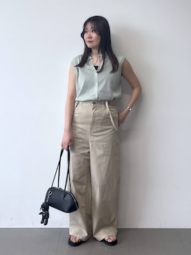 「BARNYARDSTORM（バンヤードストーム）のアイテム（パンツ）」を使った、kyokaさん（レディース・162cm）の春コーディネート