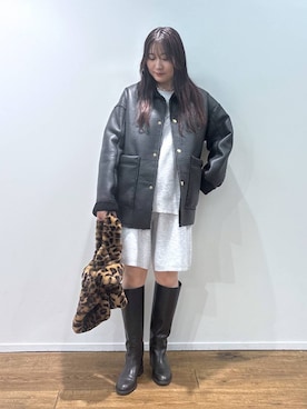 「BARNYARDSTORM（バンヤードストーム）のアイテム（アクセサリー）」を使った、kyokaさん（レディース・162cm）の秋コーディネート