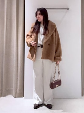「MILOS（ミロス）のアイテム」を使った、kyokaさん（レディース・162cm）の秋コーディネート