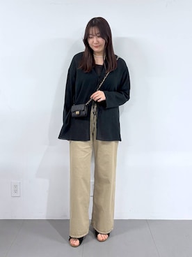 「BARNYARDSTORM（バンヤードストーム）のアイテム（トップス）」を使った、kyokaさん（レディース・162cm）の春コーディネート