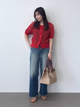 「COTTO（コトゥー）のアイテム」を使った、kyokaさん（レディース・162cm）の夏コーディネート