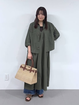 「BARNYARDSTORM（バンヤードストーム）のアイテム（トップス）」を使った、kyokaさん（レディース・162cm）の春コーディネート