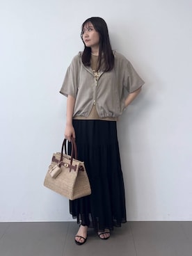 「BARNYARDSTORM（バンヤードストーム）のアイテム」を使った、kyokaさん（レディース・162cm）の春コーディネート