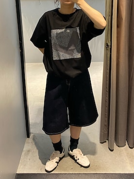 「メンズライク女子」｜onatsu さん（レディース・155cm）の夏コーディネート