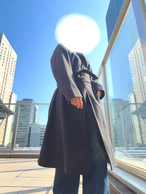 WYM LIDNM（ウィム バイ リドム）の「SMOOTH HERRINGBONE MAXI OVER