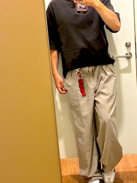 「アイテム（アクセサリー）」を使った、【低身長コーデ】びゃくや。さん（メンズ・163cm）の夏コーディネート