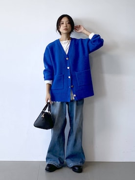 「BARNYARDSTORM（バンヤードストーム）のアイテム」を使った、OKAWAさん（レディース・161cm）の秋コーディネート