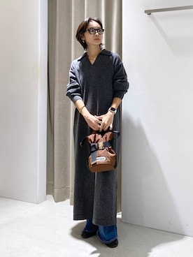 OKAWAさん（レディース・161cm）の秋コーディネート