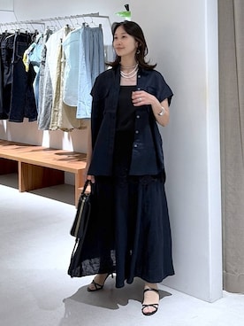 OKAWAさん（レディース・161cm）の夏コーディネート