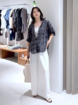 OKAWAさん(レディース・161cm)の夏コーディネート