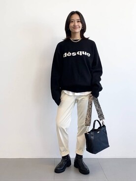 OKAWAさん(レディース・161cm)の冬コーディネート