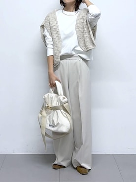 OKAWAさん（レディース・161cm）の春コーディネート