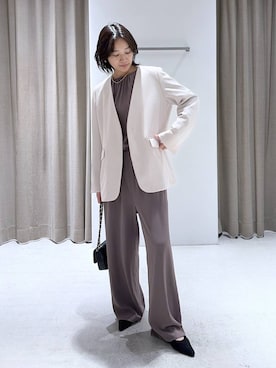 OKAWAさん（レディース・161cm）の冬コーディネート