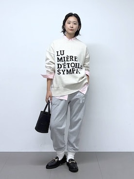 「BARNYARDSTORM（バンヤードストーム）のアイテム」を使った、OKAWAさん（レディース・161cm）の冬コーディネート