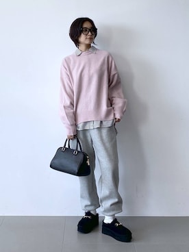 「アイテム（ソックス/靴下）」を使った、OKAWAさん（レディース・161cm・30代）の秋コーディネート