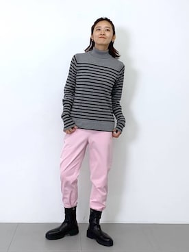 「アイテム（カチューシャ）」を使った、OKAWAさん（レディース・161cm・20代）の秋コーディネート