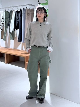 OKAWAさん（レディース・161cm）の冬コーディネート