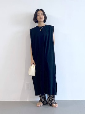 「アイテム（ワンピース/ドレス）」を使った、OKAWAさん（レディース・161cm・30代）の夏コーディネート