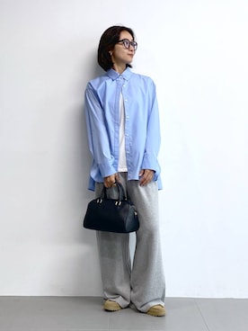 「BARNYARDSTORM（バンヤードストーム）のアイテム（パンツ）」を使った、OKAWAさん（レディース・161cm）の夏コーディネート