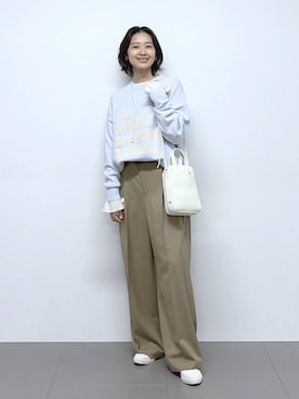 「Beau're（ヴュレ）のアイテム」を使った、OKAWAさん（レディース・161cm）の冬コーディネート