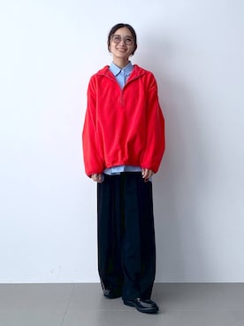 「BARNYARDSTORM（バンヤードストーム）のアイテム」を使った、OKAWAさん（レディース・161cm）の夏コーディネート