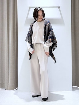 OKAWAさん（レディース・161cm）の冬コーディネート