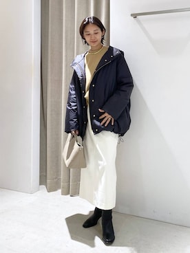 「アイテム（チョーカー）」を使った、OKAWAさん（レディース・161cm・30代）の秋コーディネート